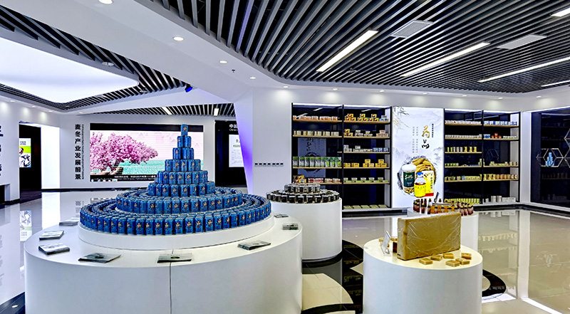 麦冬产品展示馆